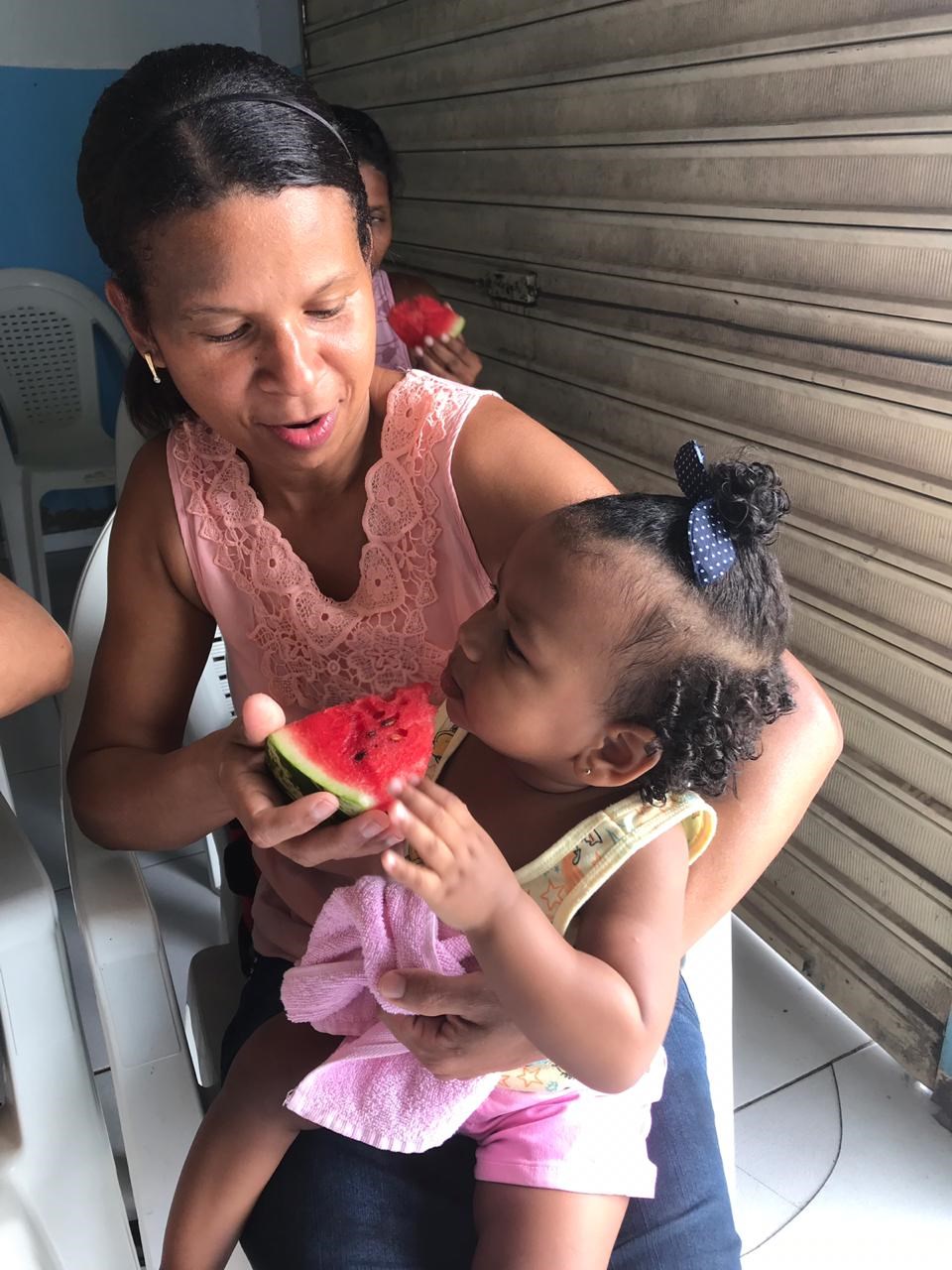 Camacã: Famílias do Projeto Criança Feliz se reúnem em café da manhã em Leoventura